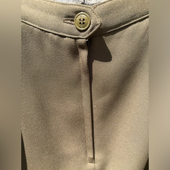 KASPER Women’s Two Piece Suit Jacket and Skirt Snake Skin Pattern Green Size 12 - Picture 7 of 15